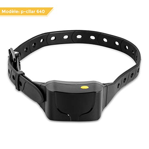 LOETAD Collier de Remplacement pour Collier de Dressage (Modèle:p-Collar 640) Idéal pour Famille avec Deux Chiens (Télécommande Non Incluse)