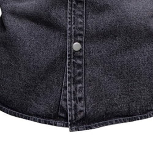 Veste en jean homme style décontracté pour sorties urbaines