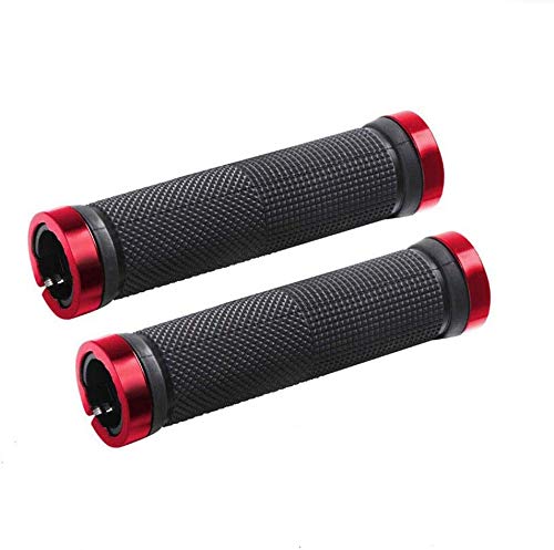 CNCLOL Fahrrad Griffe, Lenkergriffe 22mm für MTB, Mountainbike, BMX,Schwarz