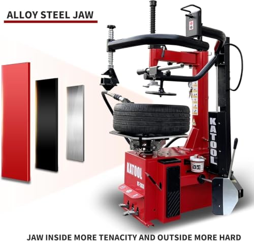 Image of KATOOL Tire Changer Machine 2.0HP with Bead Blaster | 28 inch Turn Table Tire Machine Tire Changer Supports 41 inch Max Diameter 13 inch-26.5 inch Rims Arm Repair Tools for Home Garage