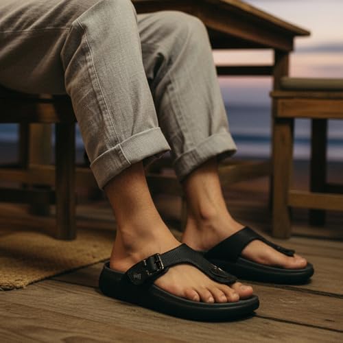 Image of KazarMax Premium ContourX Men's | Anatomical Comfort Sandals | Cushioned Footbed Sandal