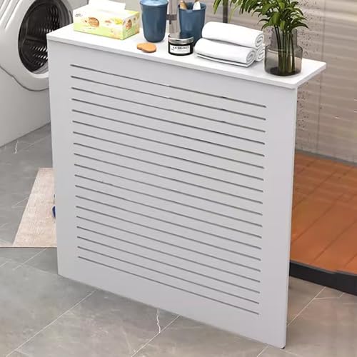 MTSYXYM Heizkörperabdeckung,Wärmepumpe Verkleidung Klima Sichtschutz,Verkleidung Heizkörper,stärkere Tragfähigkeit, einzelne Seitenwand, einfache Montage,für Büro Flur Wohnzimmer.(L40*H75*T20cm)