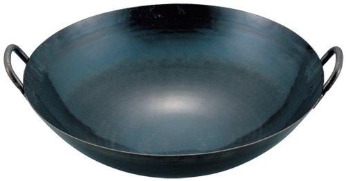 Wok de hierro Yamada Iron Hammered 39 cm