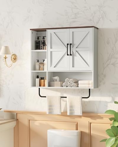 CHOEZON Bathroom Wall Cabinet, Medicine Cabinet Wall Mounted, Over Toilet