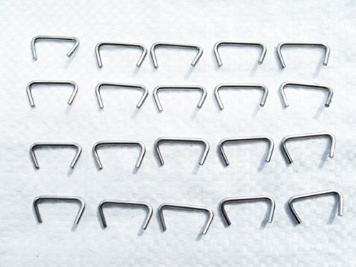 Secure Fix Direct 4mm Shock Cord Crimping Clamps Hog Rings Crimps Qty 20