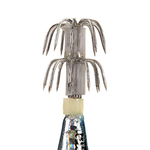 Isca de pesca, Andoer 3 peças de iscas artificiais de pesca duras para Squid Jig