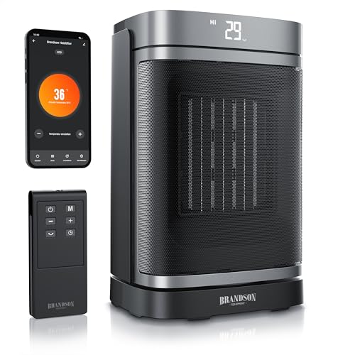 Brandson - Heizlüfter Wlan - Fernbedienung - Preisträger - ECO...