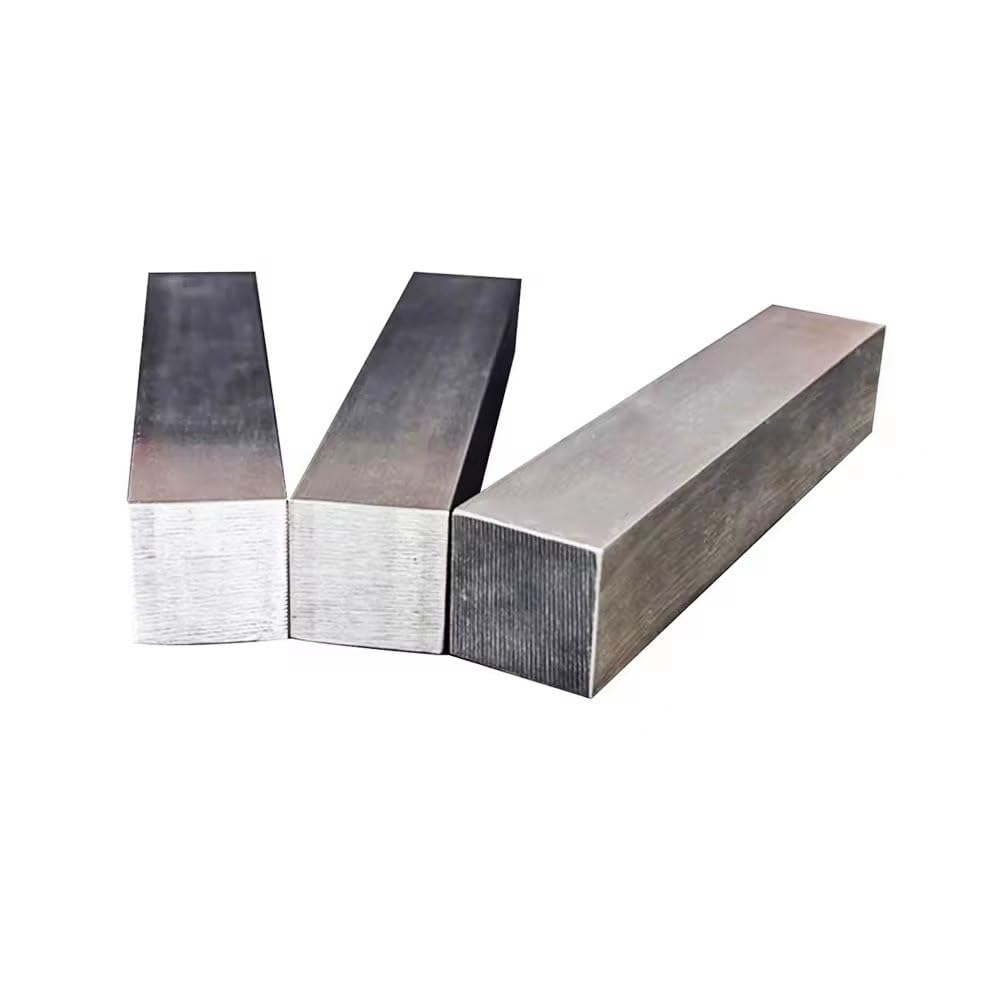Płaska Płyta Prętowa Ze Stali Nierdzewnej 304-1 Sztuka, Długość 200 Mm, Rozmiary Przekroju Poprzecznego 2-80 Mm, Idealna Do Majsterkowania I Montażu Przekładni/wału Silnika(20x20mm)
