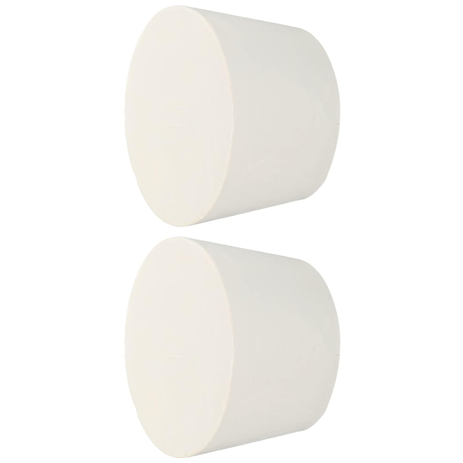 ROWORKX 46-56mm Rubber Tapered Plug, 2Pcs Solid Rubber Stopper