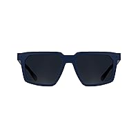 Calvin Klein Jeans Men's Sunglasses CKJ25621S - Matte Blue with Solid Blue Lens