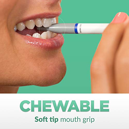 Quit Smoking Aid Oxygen Inhaler + Soft Tip Chewable Filter to Help Curb Cravings, Nicotine Free Non-Addictive Stop Smoking Support & Oral Fixation Relief (1 Pack, Fresh Mint)