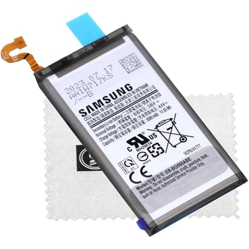 Batterie Samsung EB-BG960ABE d'origine pour Galaxy S9 G960F avec chiffon de nettoyage