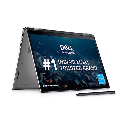 Image of Dell Refurbished Inspiron 7420 2in1 Laptop,Intel i3-1215U /8GB /512GB SSD /14.0 inch (35.56Cm) FHD+ Truelife Touch Narrow Border 250 nits Active Pen /Backlit KB + FPR /Windows 11+MSO'21 /Platinum Silver /1.57kg