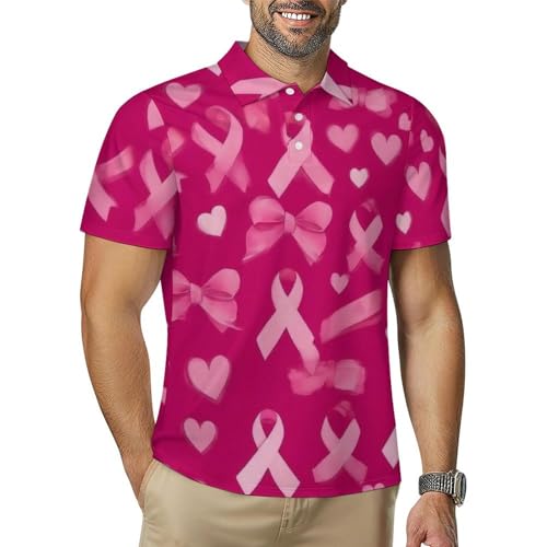 Men's Fashion Golf Shirt Moisture Wicking Quick Dry Short Sleeve Undershirt