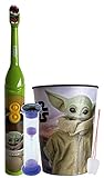 LE Products Powered Toothbrush Sets with Your Favorite Star Wars Characters (3 Piece, The Mandalorian)
