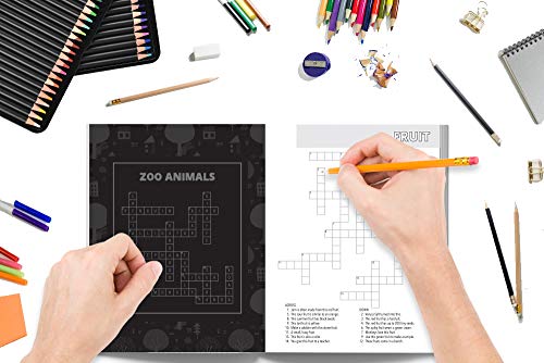 Crossword Puzzles for Kids - Activity book 4 41gAinJ4luL