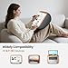 Tounee Book Holder Stand - Ultra Soft Lap Beanbag Pillow for Books, Tablets, iPads & Kindle - Hands-Free Reading & Viewing in Bed/Couch - Reduces Neck Strain - Perfect for Book & E-Readers Lovers
