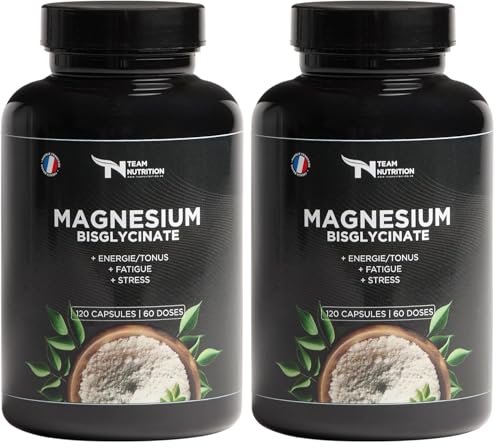 Magnésium Bisglycinate contre la fatigue nerveuse et les troubles du sommeil chez l'adulte