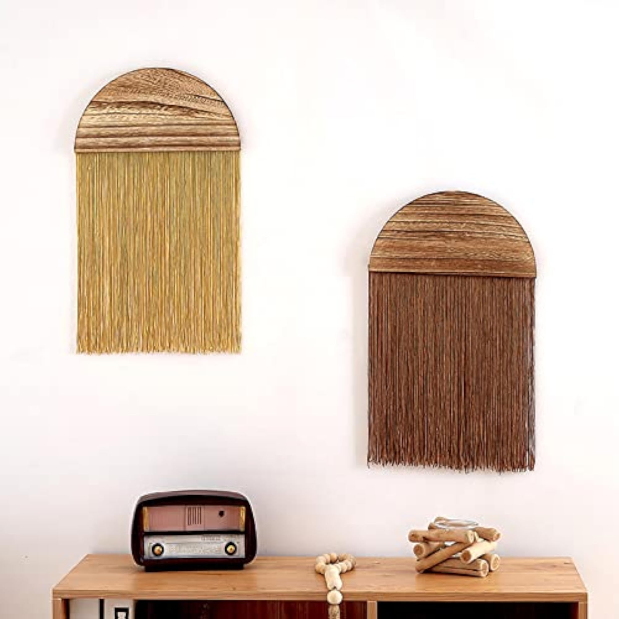 Macrame Wall Hanging Woven Tapestry Aesthetic Decor