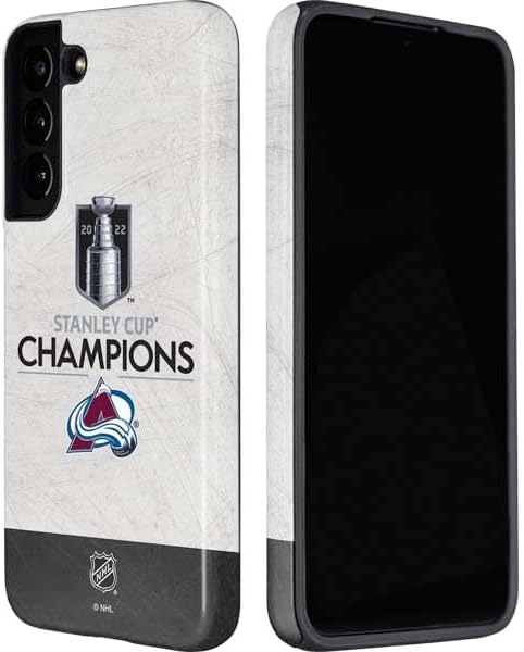 Skinit Pro Phone Case Compatible with Galaxy S22 - Officially Licensed NHL 2022 Stanley Cup Champions Avalanche Design