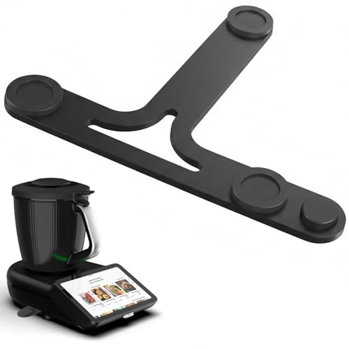 Tabla Deslizante para Thermomix TM7, Base Soporte para Bimby/Thermomix TM7, Funcionamiento suave gracias a los rieles de teflón, cierre a presión para un transporte estable y fácil