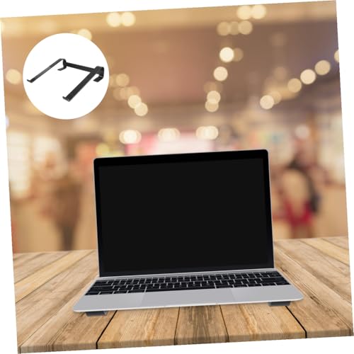Soporte de aluminio para laptop Cabilock plegable negro miniatura 5