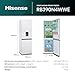 Hisense RS741N4WBE Freestanding American Side by side Door American Fridge Freezer 578 litre, Black, with Non-Plumbed Water Dispenser, Black, 90.8 × 179.3 × 74.3 cm (W×H×D)