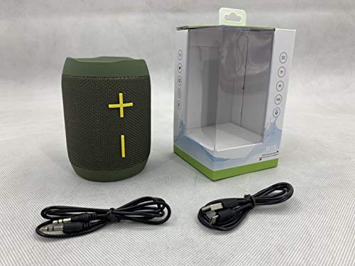 Haut-parleur Bluetooth étanche mini vert pour écouter votre musique sous la douche