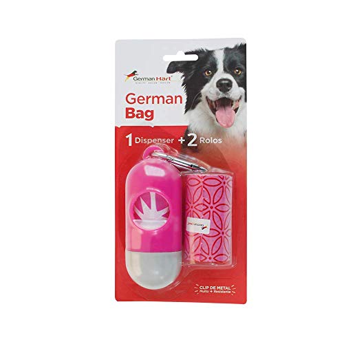 GermanHart Dispenser De Cata-Caca Floral Rosa
