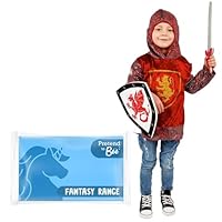 Pretend to Bee Knights Tunic - Red - Childs Fancy Dress Costume