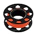 AKONA 15M Composite Plastic Spool with Double-Ended Stainless-Steel Clip for Scuba Diving