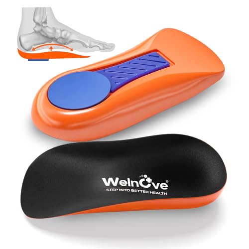 Plantar Fasciitis Heel Support Inserts - Welnove Premium...
