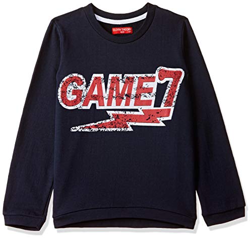 Image of Cloth Theory Boy's Cotton Crew Neck Sweatshirt