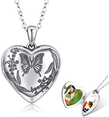 Locket Necklace That Holds Pictures 925 