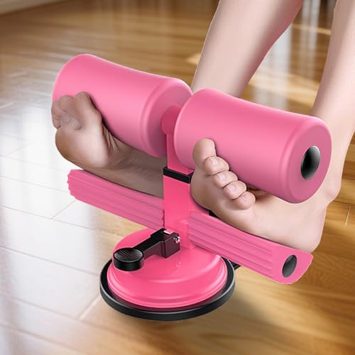 Barra para sentarse con ventosa para abdominales en casa 3