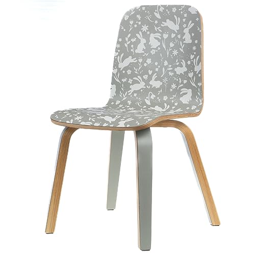 Amadeus - Chaise Enfant Verte Lapin (Lot de 2)
