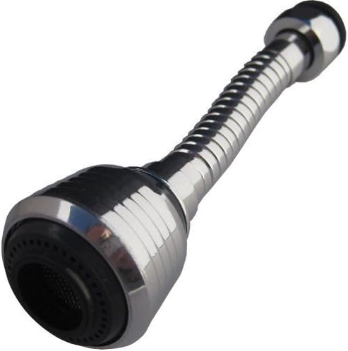 2 Mode Stream & Spray Flexible Kitchen Tap Swivel Nozzle Sprayer F22mm / M24mm