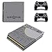 FENGLING Ps4 PRO Skin Sticker Decalcomanie per Playstation 4 PRO Console e Controller Adesivi Ps4 PRO Vinile - God of War 4