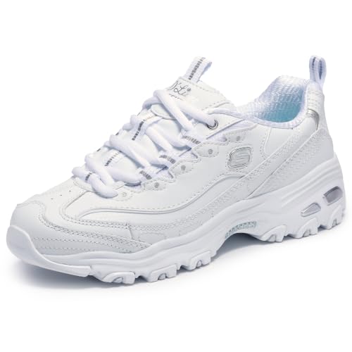 Skechers D'Lites - Fresh Start White 8 B (M)