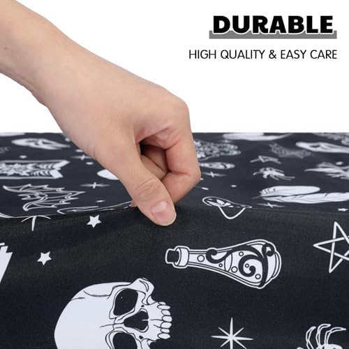 Image of Mindsoft 2 Pcs Gothic Crib Sheet Set Fitted 52 x 28 x 8 Inches