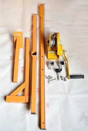 Cabrestante portátil eléctrico 3HP con cuerda 15 m miniatura 4