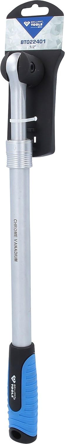 BRILLIANT TOOLS BT022401 1/2" Teleskopowy przegubowy uchwyt (450 - 610 mm) [Powered by KS TOOLS]