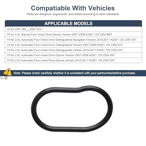 Image of 15312RZA003 for Honda CR-V Engine Oil Filter Base Gasket Adapter Seal OEM 15312-RZA-003
