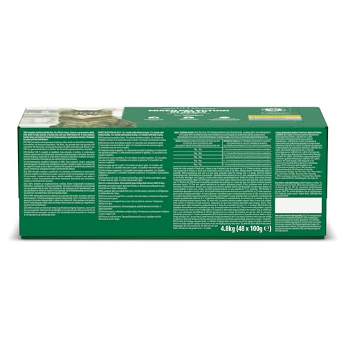 by Amazon Katzenfutter, nass, getreidefreies, für ausgewachsene Katzen, gemischte Auswahl in Gelee, 4,8 kg (48 Packungen à 100 g)