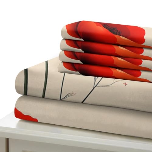 Parure de lit microfibre effet 3D ultra douce super king size - 7