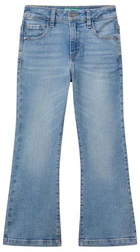 Pantalón Benetton turquesa 120 cm de algodón suave duradero