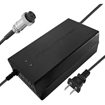 58.8V 4A Charger for Apollo 52V Phantom, Explore, Ghost, Pro/Yume Y10/ VSETT 9NOT for 9+/ Zero 8X 10 10X and More 50V to 52V 14s Lithium Li-ion Battery Gx16-3 Standard 3 Prong Plug