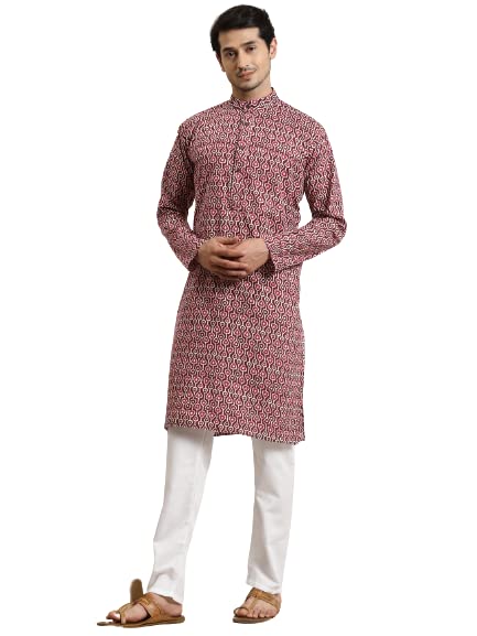Image of SOJANYA (Since 1958, Men's Silk Blend Grey Kurta Pyjama & Silk Blend Jacket Combo