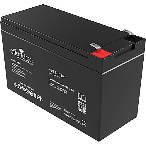 Offgridtec 7 AH C 10 AGM batteria solare per