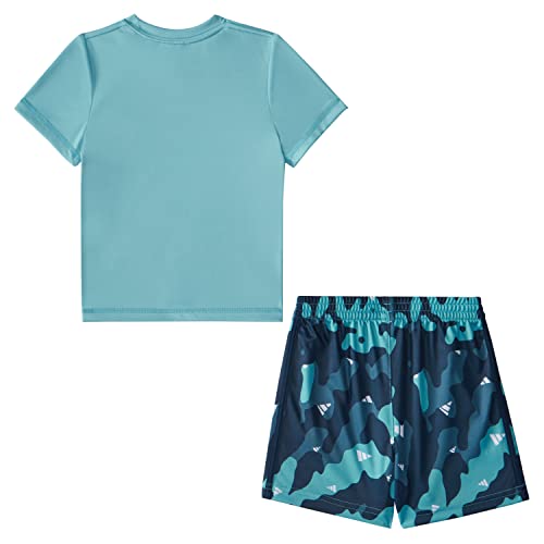Image of adidas boys Camo Short Set